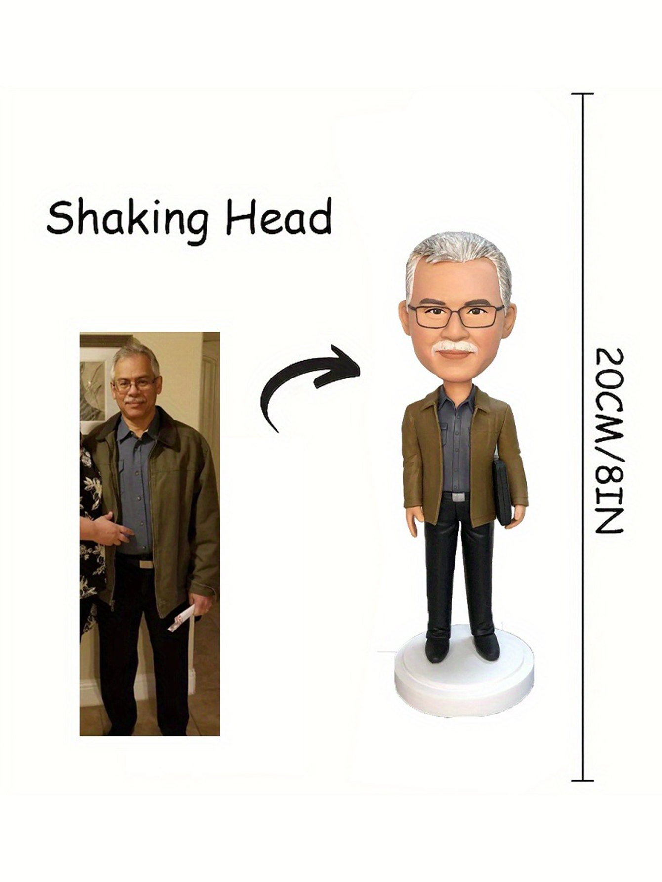 Custom Bobblehead Dolls Personalized Gifts Made from Clay
